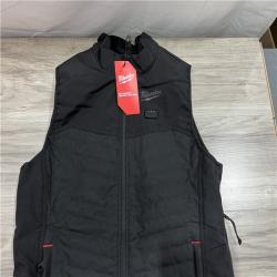AS-IS Milwaukee Women's Medium 12-Volt Lithium-Ion Cordless Axis Black Heated Vest Kit
