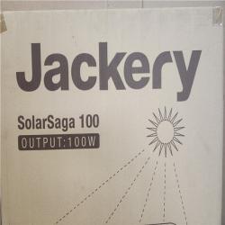 Phoenix NEW Jackery SolarSaga 100-Watt Portable Solar Panel for Explorer 290/550/880/1000/1500 Power Station with built-in 2 USB Outputs