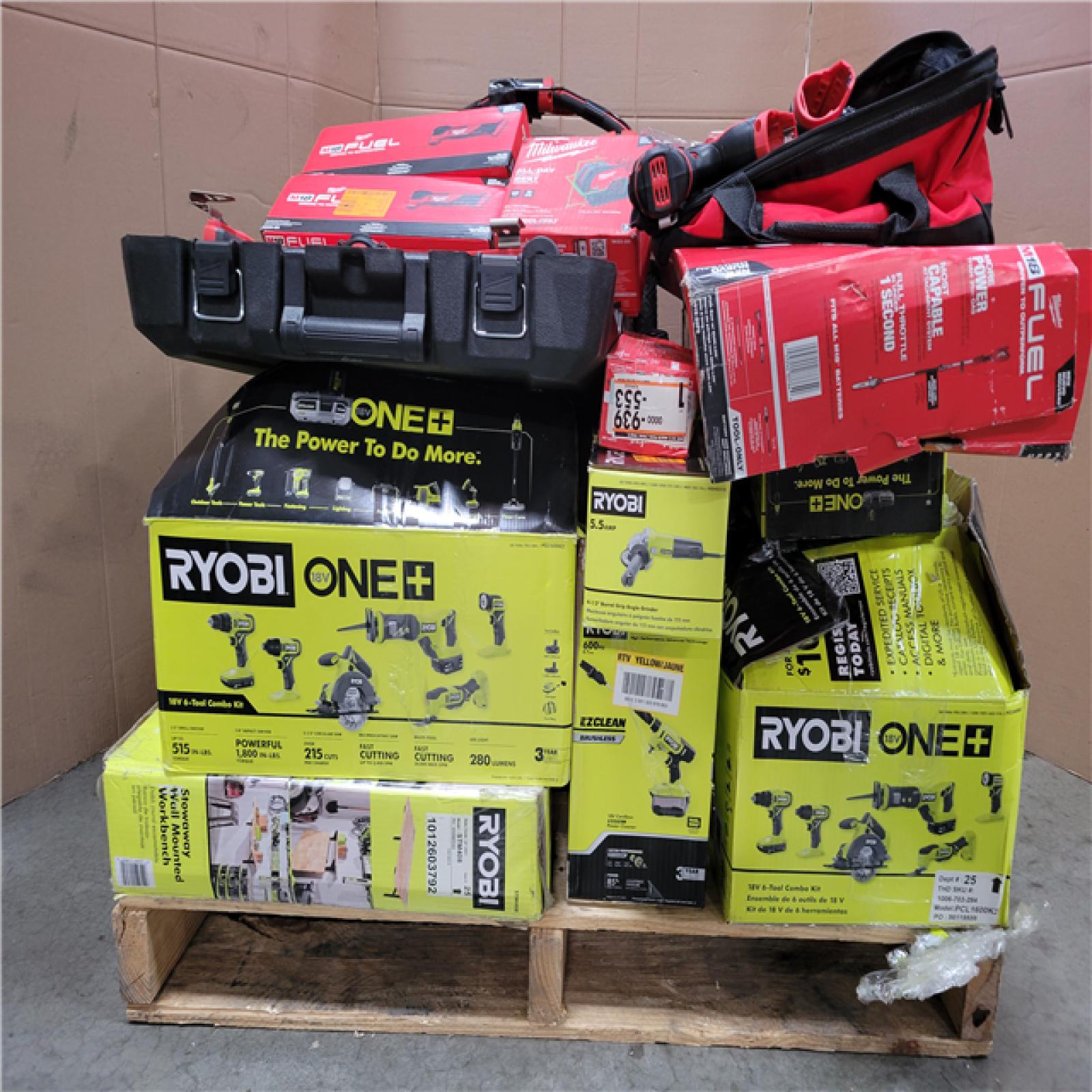 CALIFORNIA AS-IS TOOL PALLET