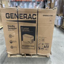 DALLAS LOCATION - Generac 26 000 Watt - Dual Fuel Air- Cooled Whole House Home Standby Generator