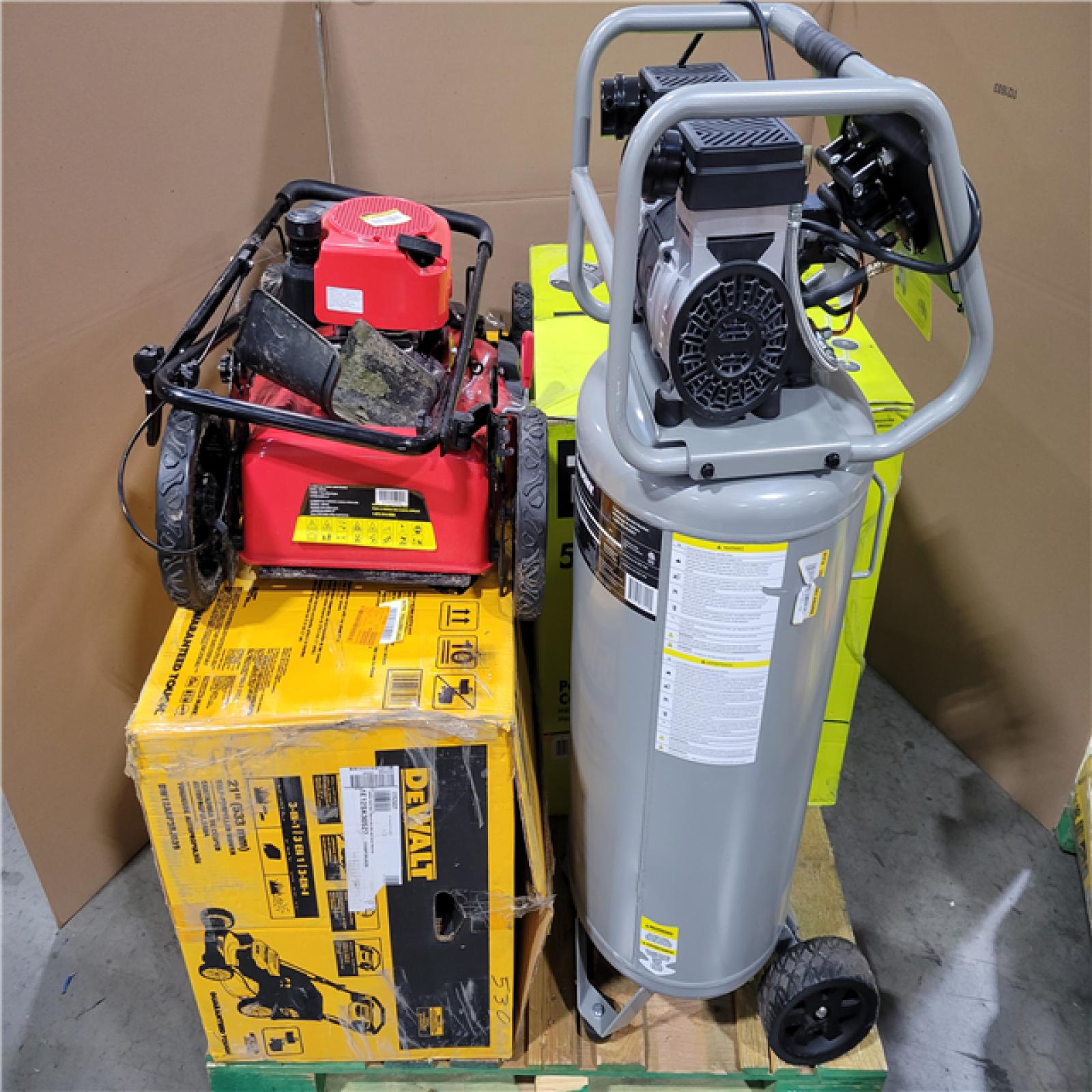 CALIFORNIA AS-IS OUTDOOR POWER EQUIPMENT