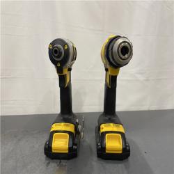 AS-IS - DeWALT 20V MAX Cordless Drill Driver/Impact Driver Combo Kit