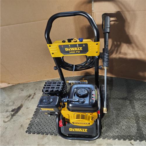HOUSTON LOCATION - AS-IS DEWALT 3400 PSI 2.5 GPM Gas Cold Water Pressure Washer with 208cc Engine