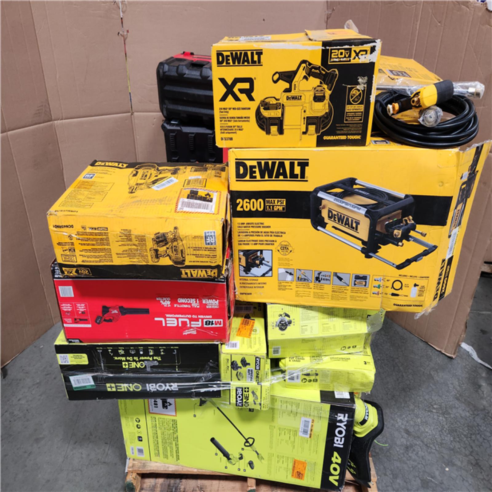 CALIFORNIA AS-IS TOOL PALLET