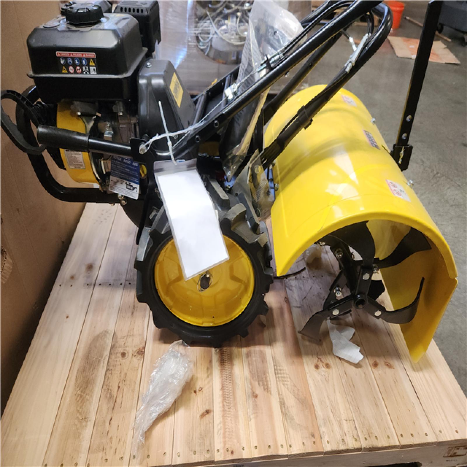 Phoenix Champion Power Equipment 22 in. Counter Rotating Gas Rear Tine Tiller with Self-Propelled Agricultural Tires