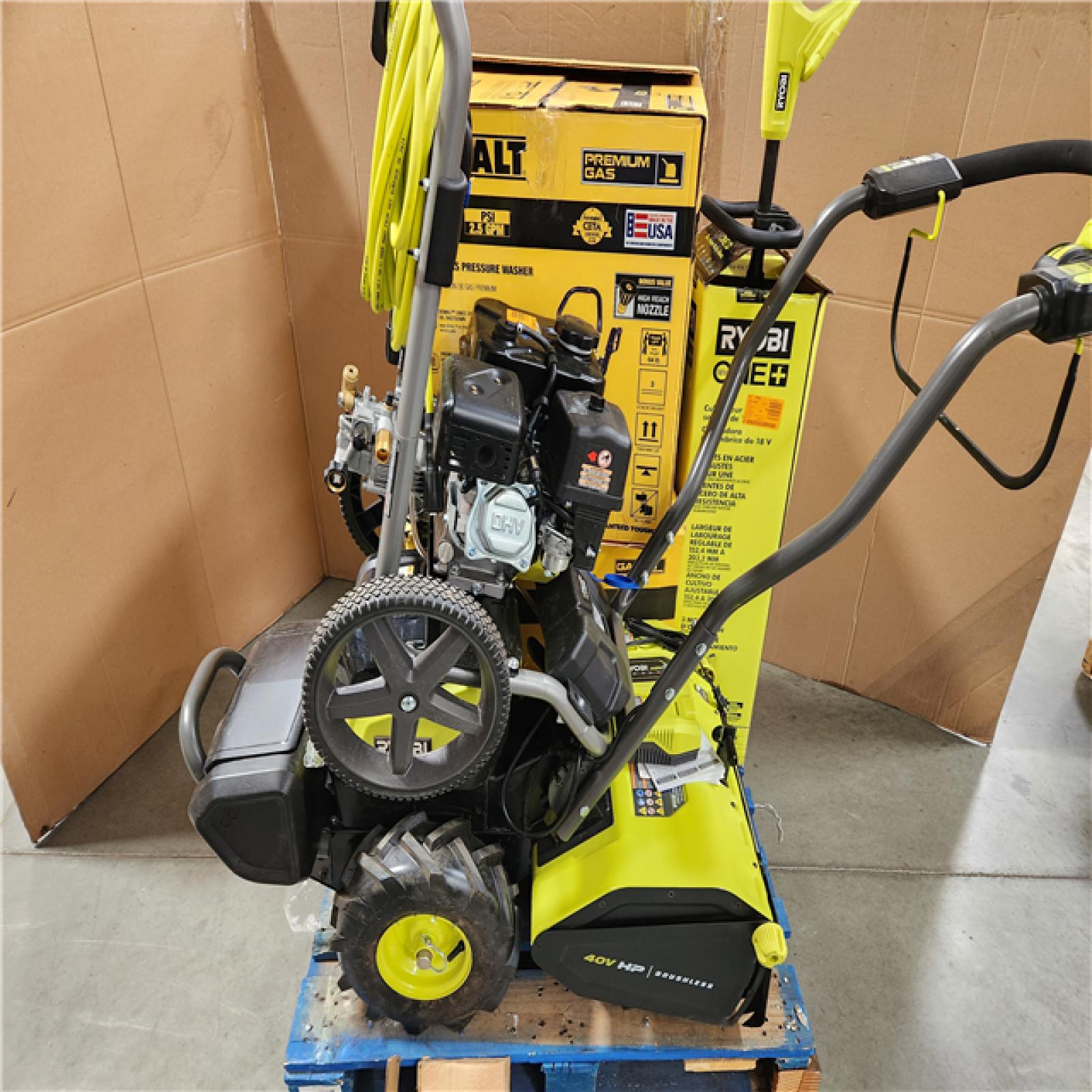 CALIFORNIA AS-IS OUTDOOR POWER EQUIPMENT
