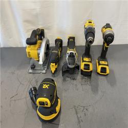AS-IS - DEWALT 20-Volt MAX ToughSystem Lithium-Ion 6-Tool Cordless Combo Kit