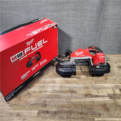 HOUSTON LOCATION - AS-IS Milwaukee M18 FUEL Cordless Brushless Deep Cut Band Saw (Tool-Only)