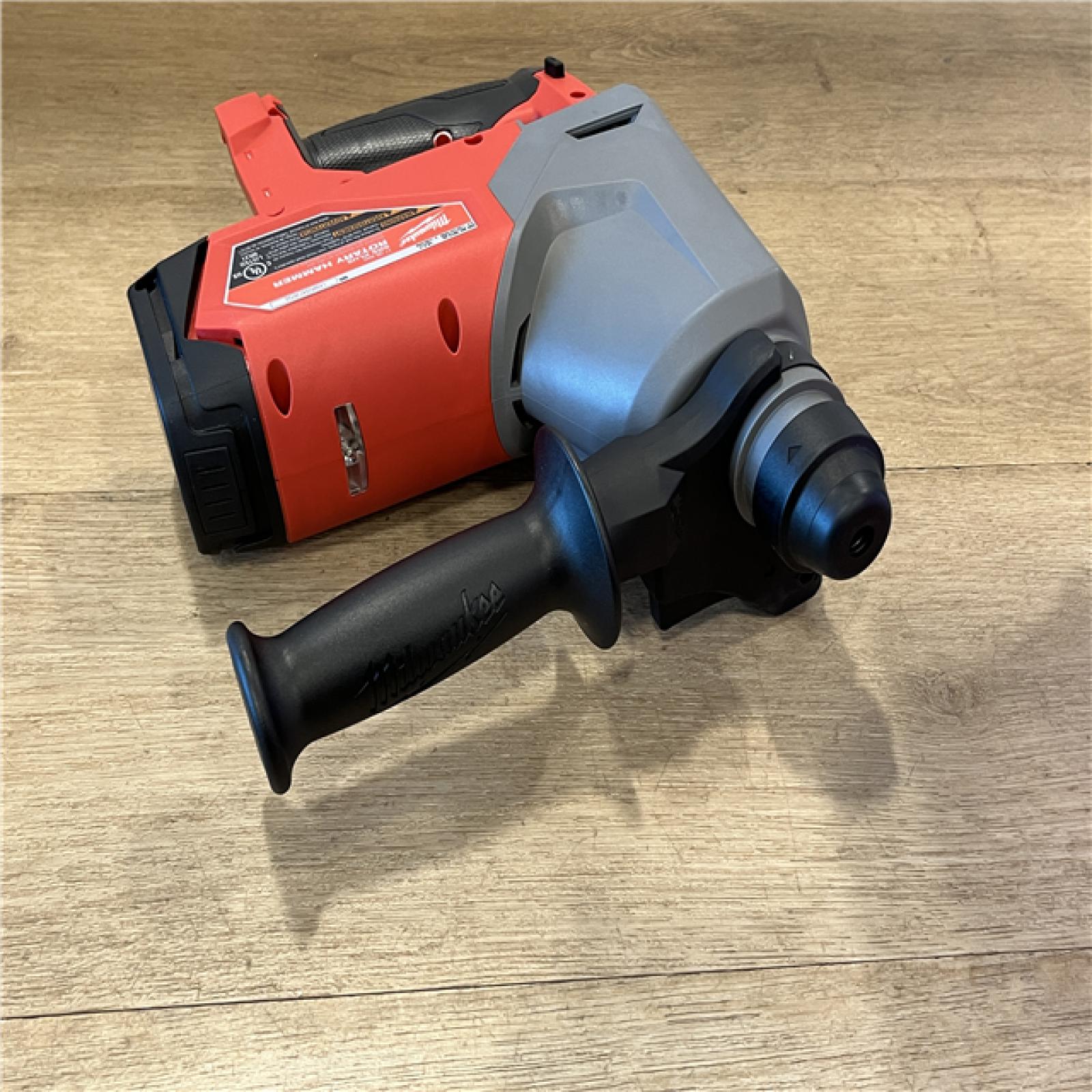 AS-IS Milwaukee  FUEL 18V Lithium-Ion Brushless Cordless 1 in. SDS-Plus Rotary Hammer (Tool-Only)