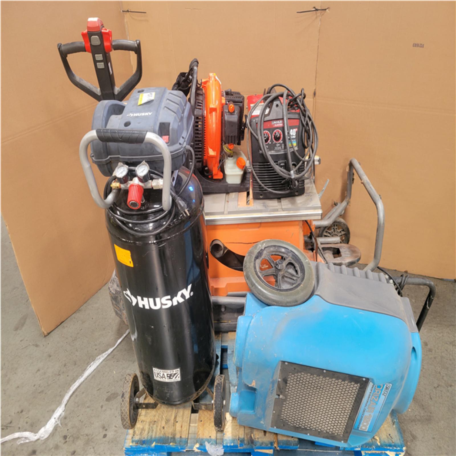 CALIFORNIA AS-IS OUTDOOR POWER EQUIPMENT