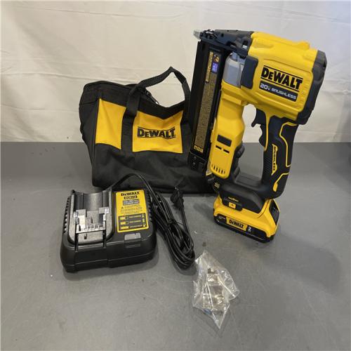 AS-IS - DeWalt ATOMIC 20V MAX Lithium Ion Cordless 23 Gauge Pin Nailer Kit