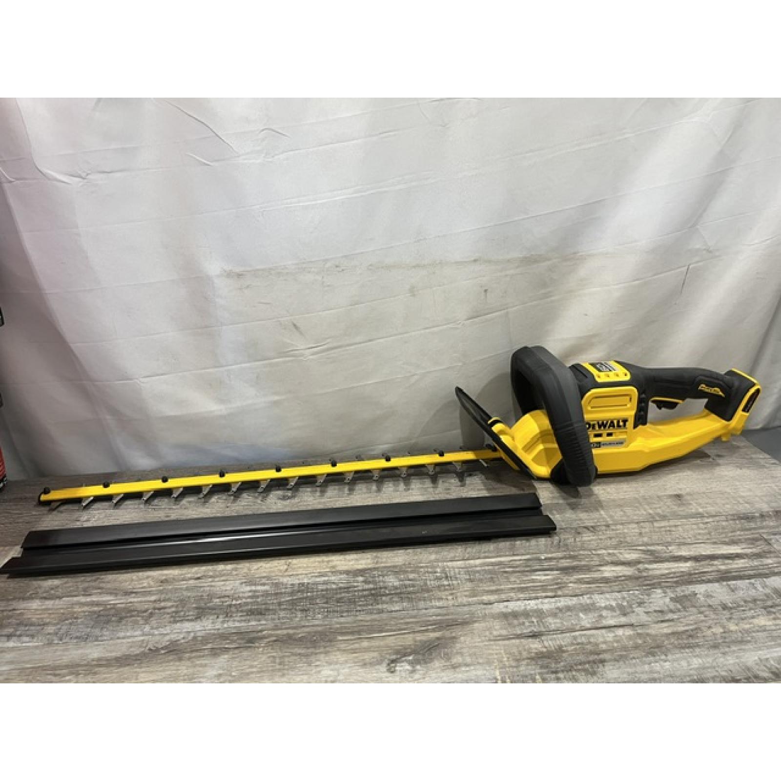 AS-IS DEWALT FLEXVOLT 60V MAX 26 in. Brushless Cordless Battery Powered Hedge Trimmer (Tool Only)