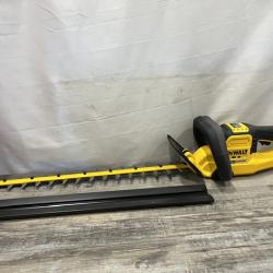 AS-IS DEWALT FLEXVOLT 60V MAX 26 in. Brushless Cordless Battery Powered Hedge Trimmer (Tool Only)