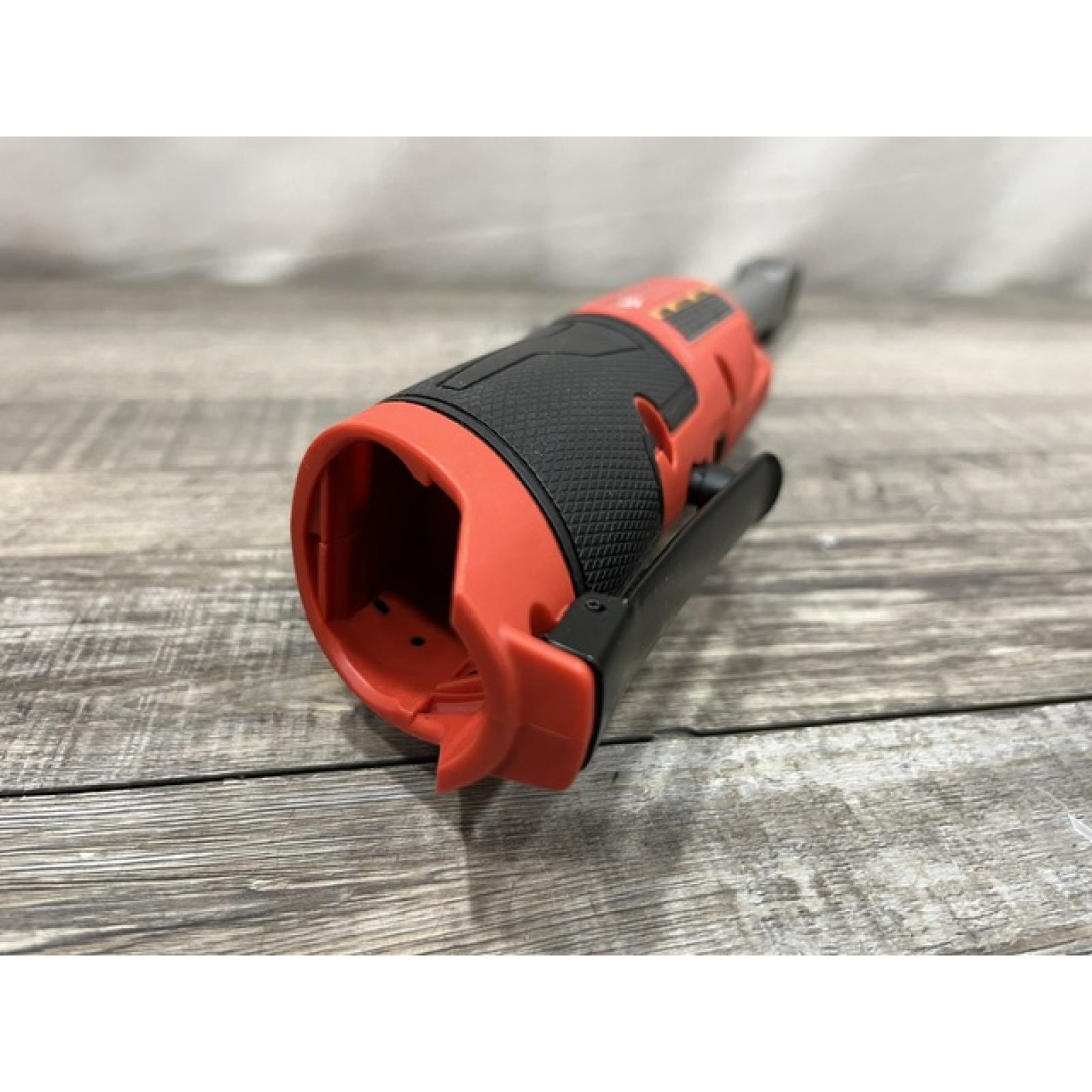 AS-IS Milwaukee FUEL 12V Lithium-Ion Brushless Cordless 1/4 in - 3/8 in Extended Ratchet (Tool-Only)