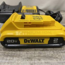 AS-IS DEWALT Atomic 20V Lithium-Ion Cordless Compact 1/2 in. Drill/Driver Kit