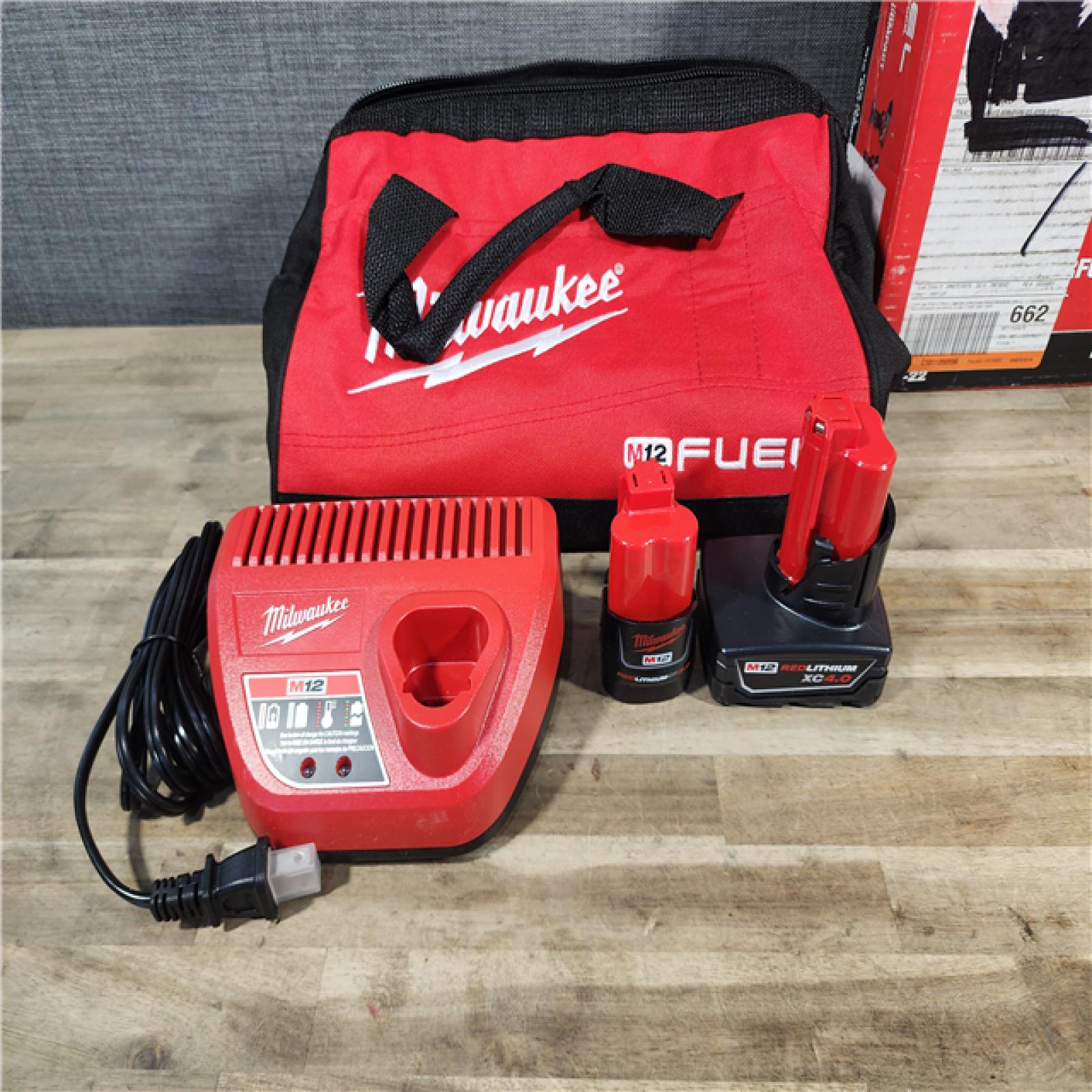 HOUSTON LOCATION - AS-IS (APPEARS LIKE NEW) Milwaukee 3497-22 12V Brushless Hammer Drill and Impact Driver Combo Kit