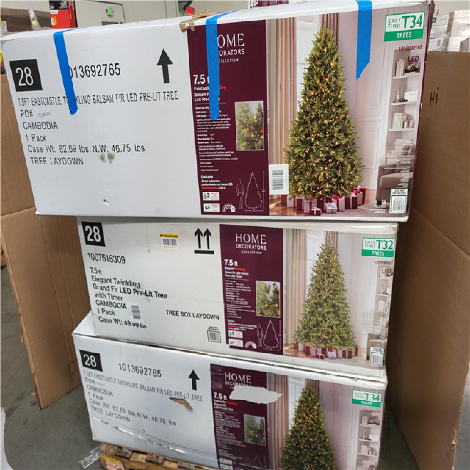 California AS-IS Holiday Pallet