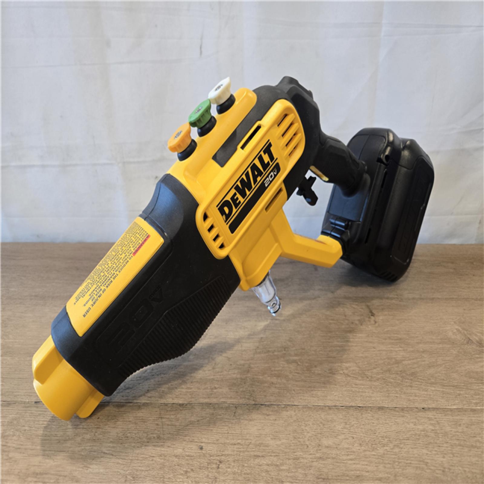 AS-IS DEWALT 20V MAX 550 PSI 1.0 GPM Cold Water Cordless Power Cleaner (Tool Only)