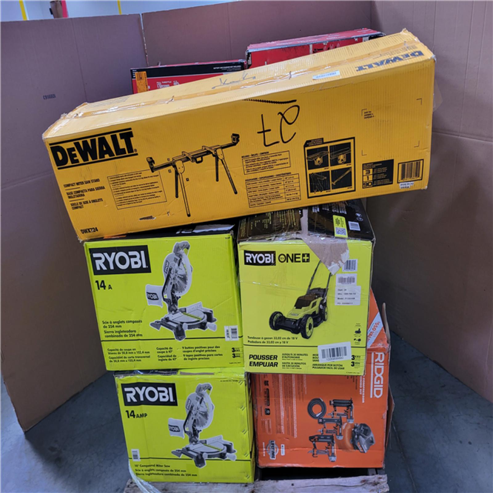 CALIFORNIA AS-IS TOOL PALLET