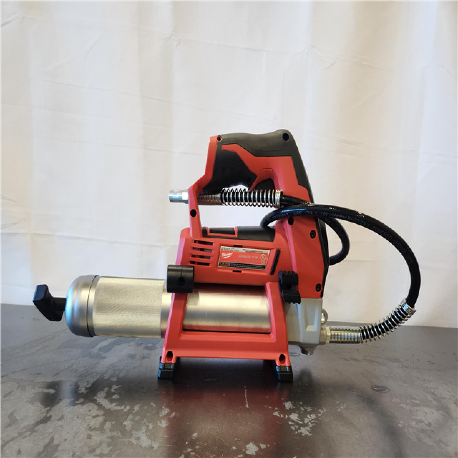AS-IS- Milwaukee 12V Lithium-Ion Cordless Grease Gun (Tool-Only)