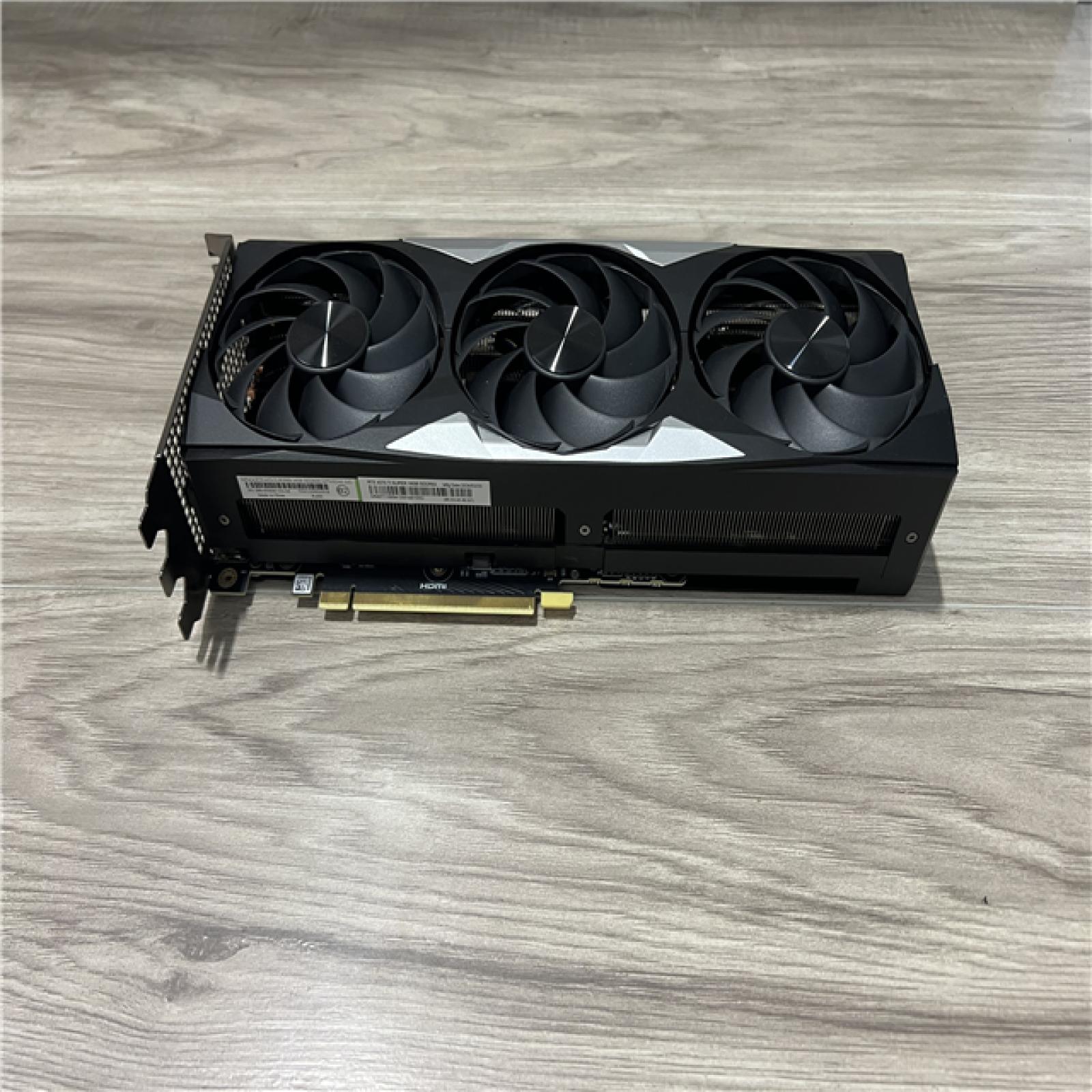 AS-IS GEFORCE RTX 4070 TI SUPER 16GB