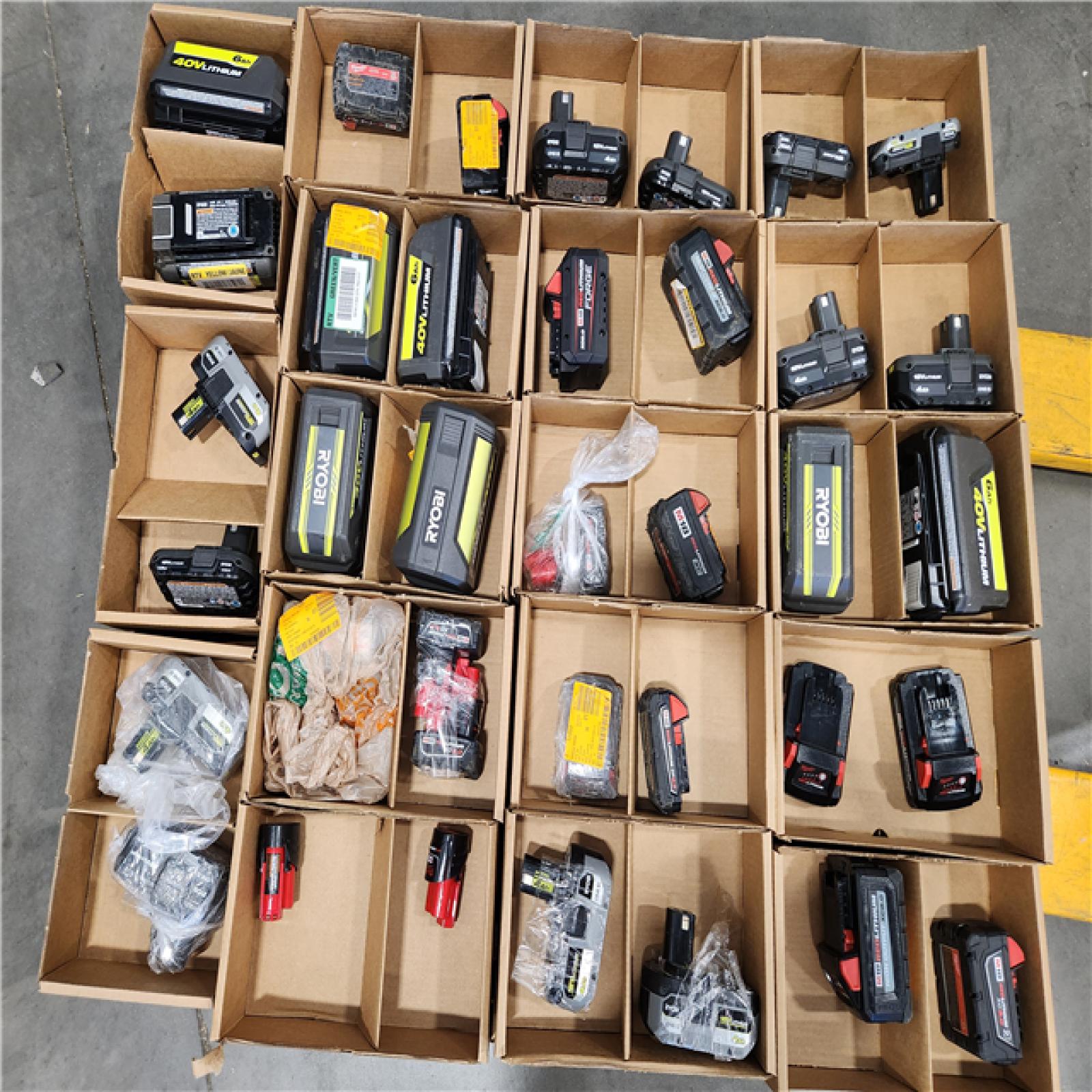 DALLAS LOCATION- AS-IS BATTERY PALLET