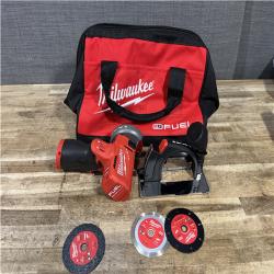 Houston Location AS-IS Milwaukee FUEL 12V Lithium-Ion Brushless Cordless 3 in. Cut Off Saw (Tool-Only)