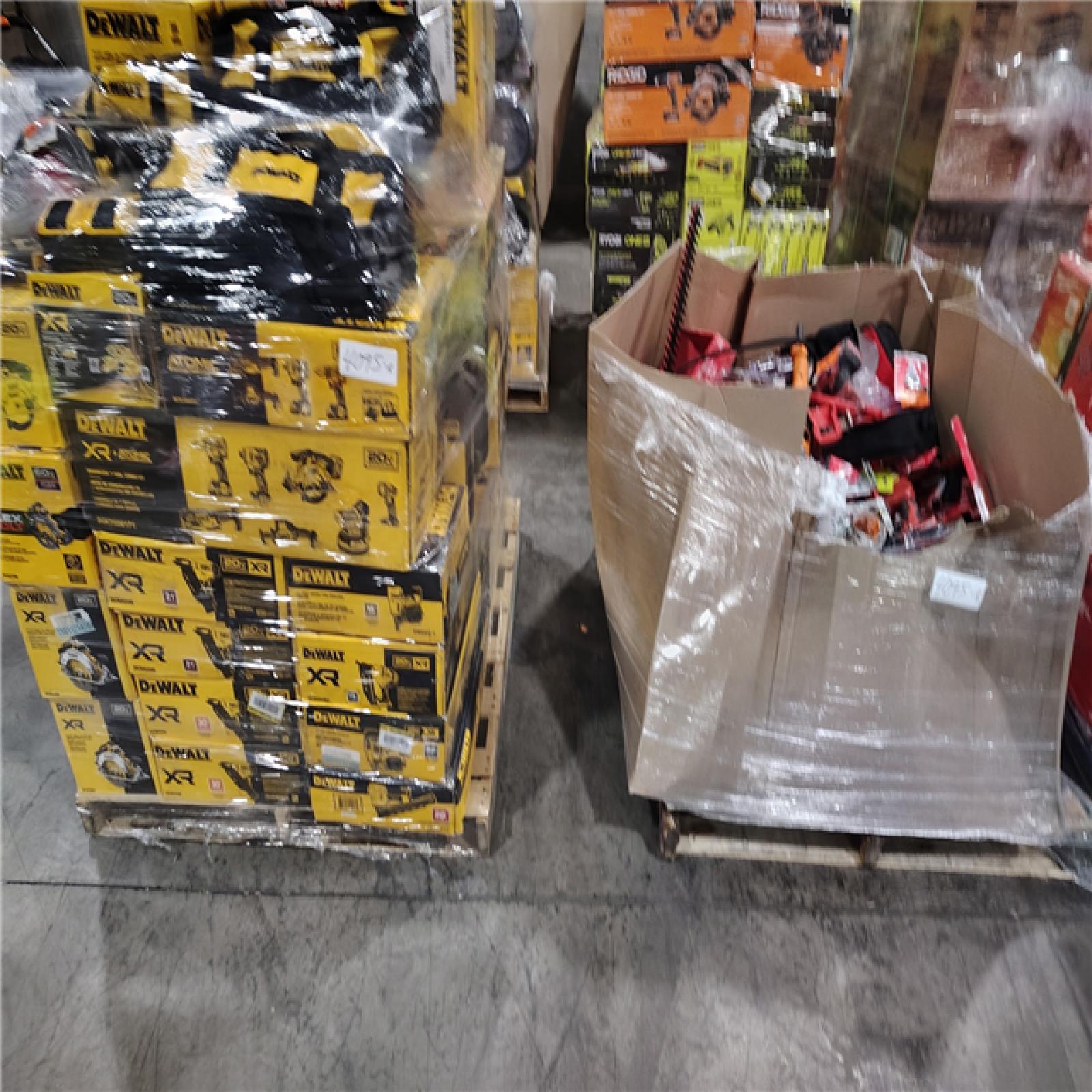 Pittston Location As-Is Power Tools Partial Truckload (15 Pallets) 4095-A