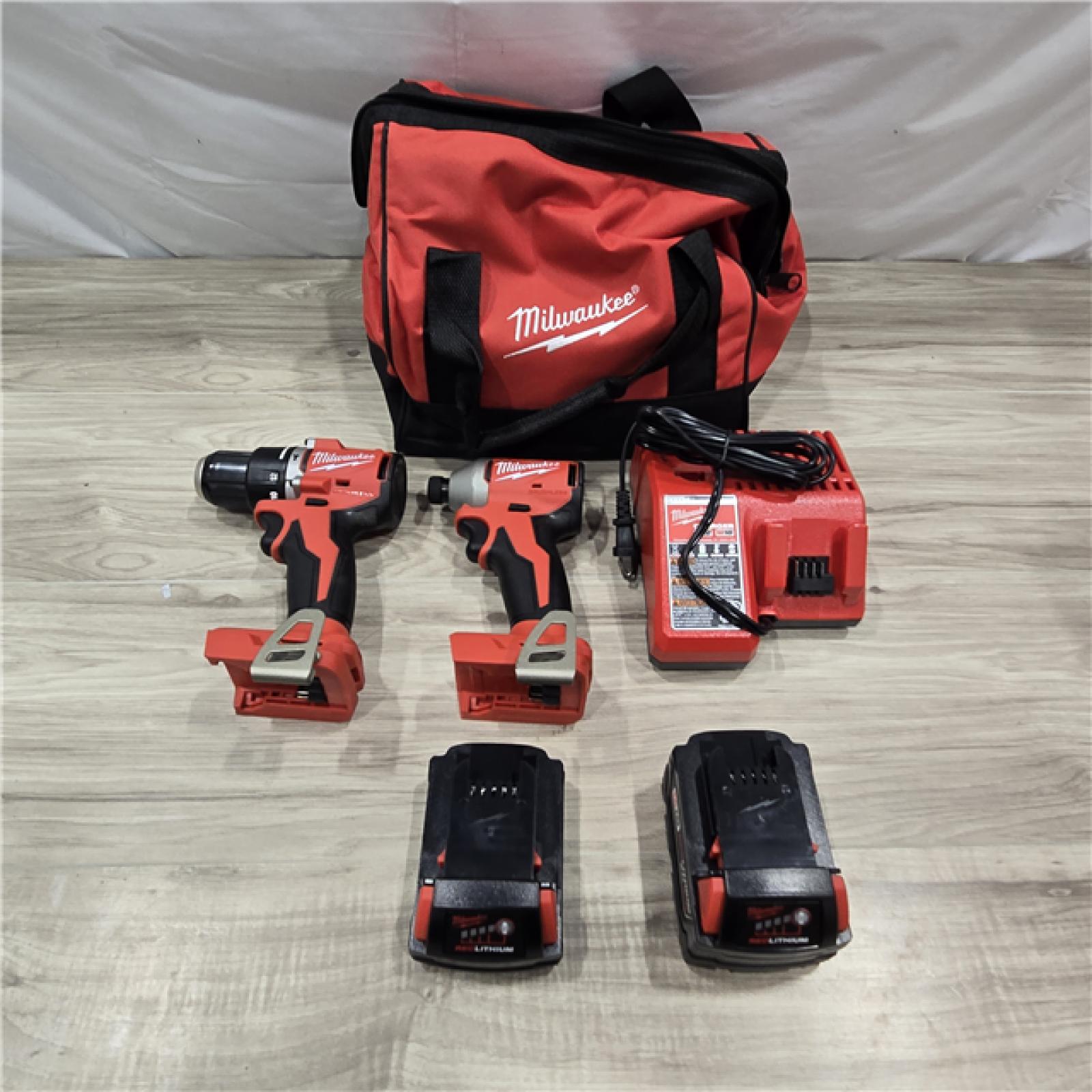 GOOD! - Milwaukee M18 Compact Brushless 2-Tool Combo Kit