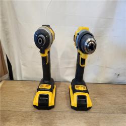 AS-IS- DEWALT ATOMIC 20-Volt MAX Lithium-Ion Cordless (2-Tool) Combo Kit