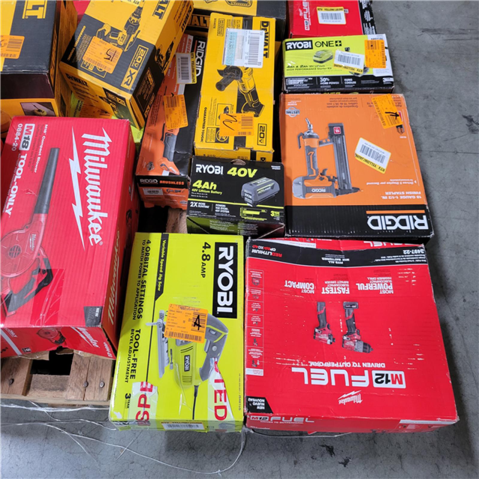 CALIFORNIA AS-IS TOOL PALLET