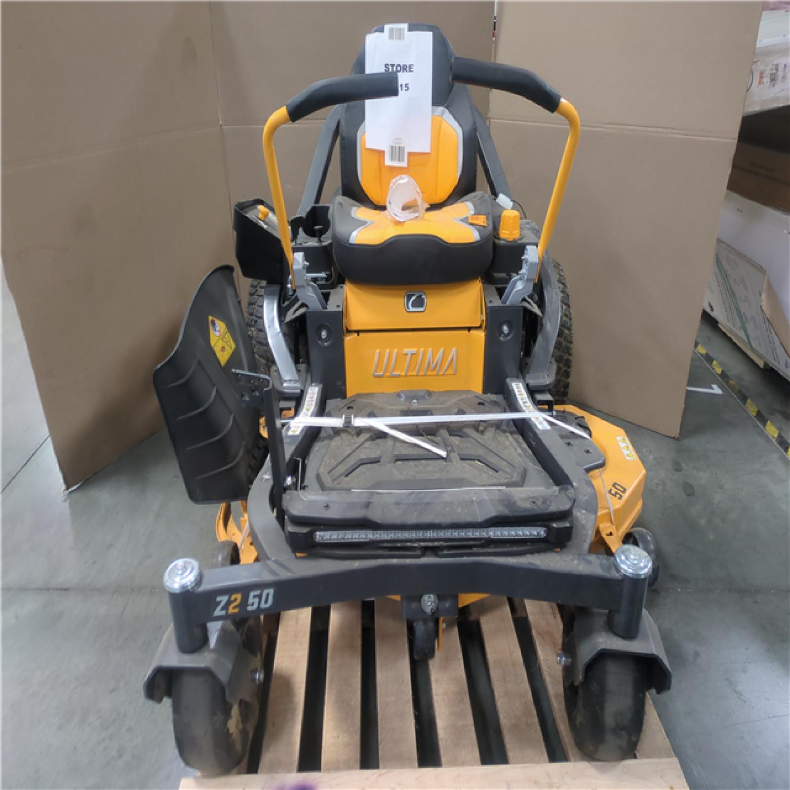 CALIFORNIA AS-IS CUB CADET SITDOWN LAWNMOWER