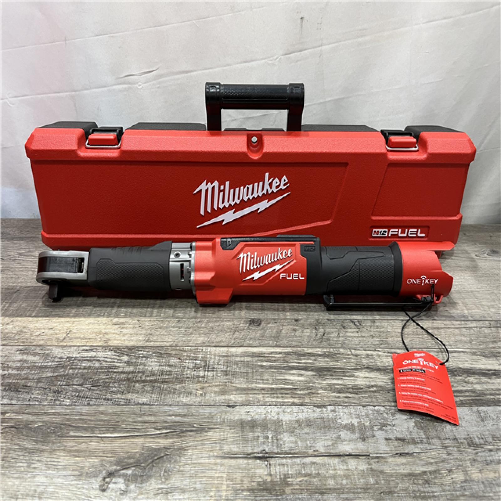 LIKE NEW - Milwaukee FUEL One-Key 12-Volt Lithium-Ion Brushless Cordless 1/2 in. Digital Torque Wrench (Tool-Only)