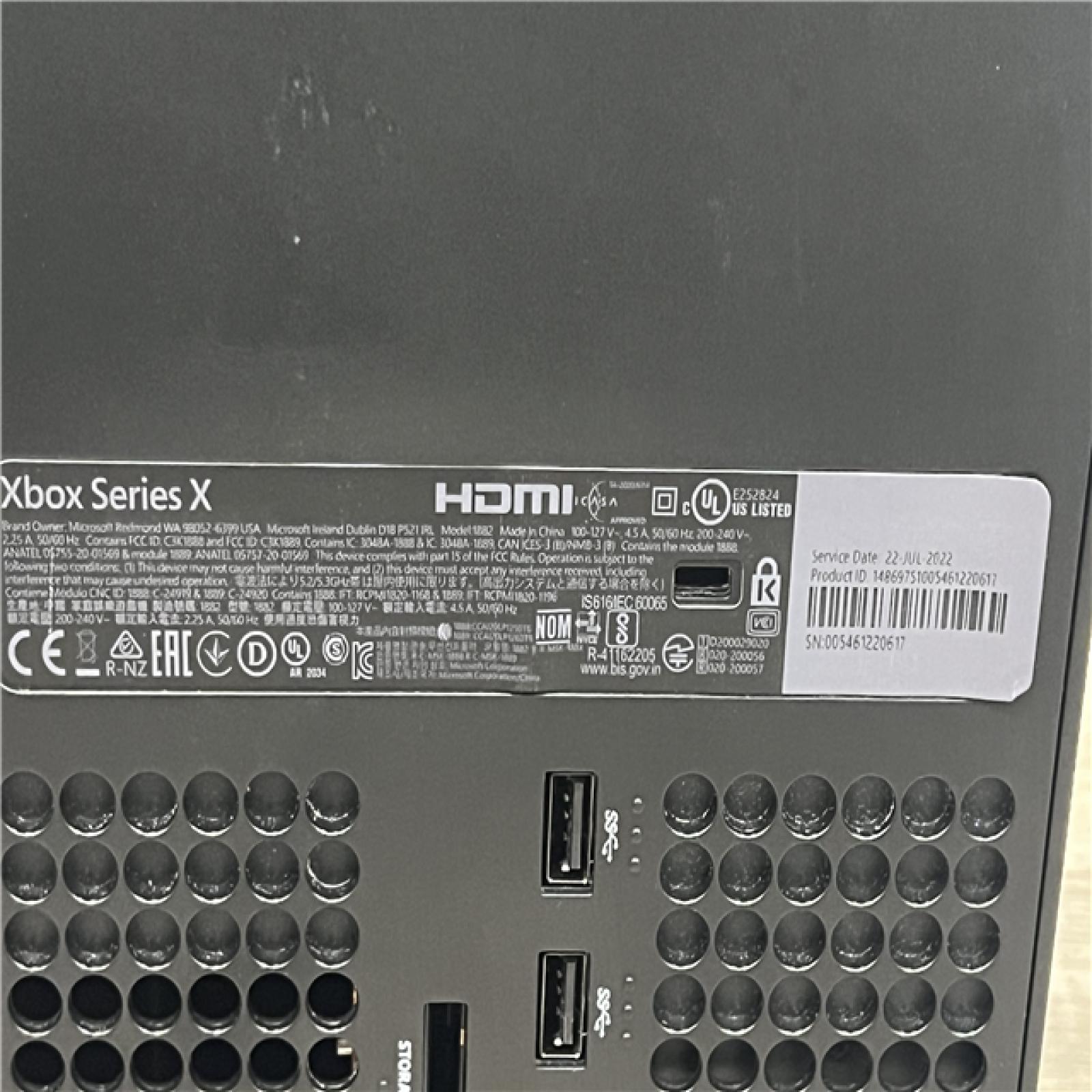 AS-IS Microsoft Xbox Series X Console with 1TB