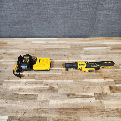 HOUSTON LOCATION - AS-IS DEWALT ATOMIC 20V MAX Cordless 1/2 in. Ratchet W/ BATTERY & CHARGER