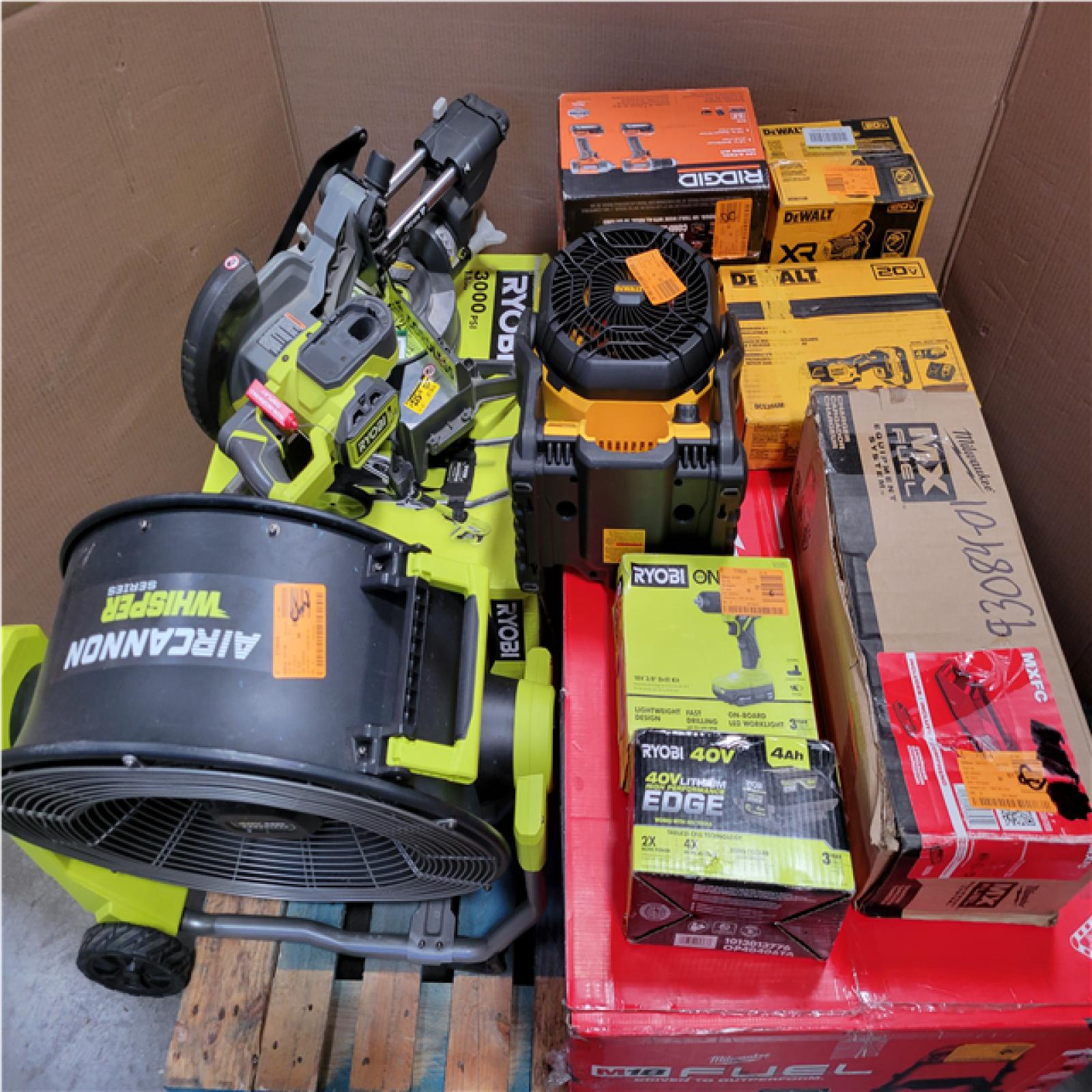 CALIFORNIA AS-IS TOOL PALLET