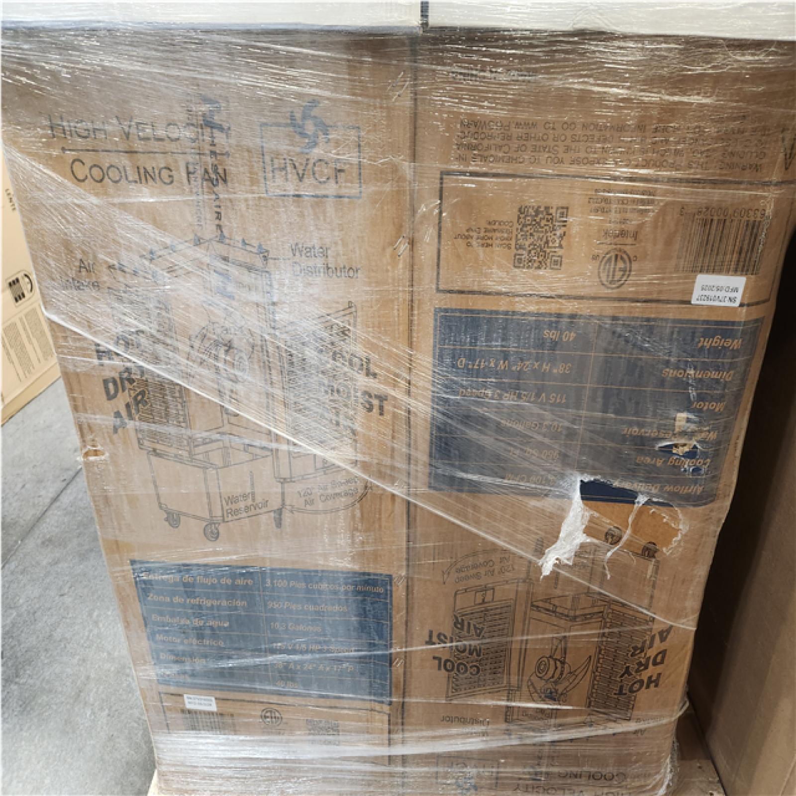 Phoenix NEW Mixed Hessaire High Velocity Cooling Fan Pallet of 8