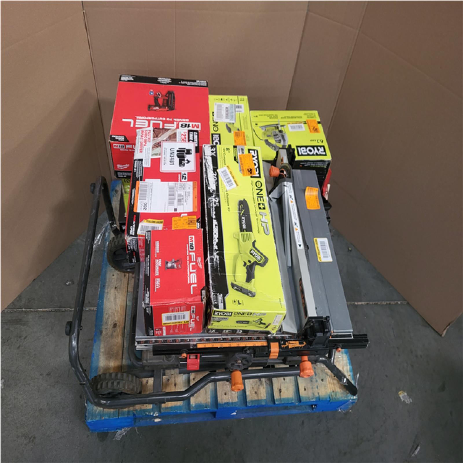 CALIFORNIA AS-IS TOOL PALLET