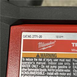 AS-IS Milwaukee 18-Volt 1/4 HP Lithium-Ion Cordless Transfer Pump (Tool Only)