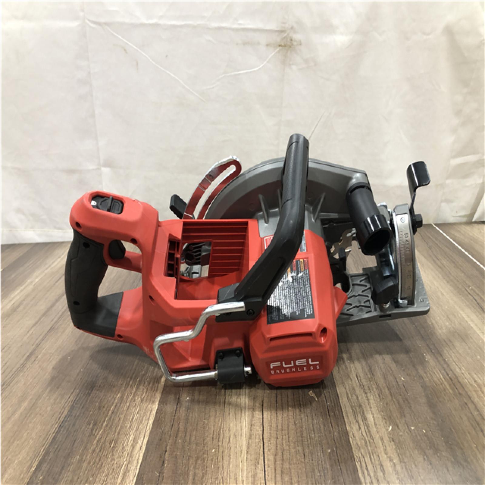 AS-IS Milwaukee FUEL 18V Lithium-Ion Cordless 7-1/4 in. Rear Handle Circular Saw (Tool-Only)