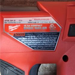 HOUSTON LOCATION - AS-IS Milwaukee FUEL 12-Volt Lithium-Ion Brushless Cordless 18-Gauge 1-1/2 in. Compact Brad Nailer (Tool Only)