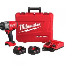 NEW! - Milwaukee M18 FUEL 18V Lithium-Ion Brushless Cordless High-Torque 1/2 in. Impact Wrench w/Friction Ring Kit