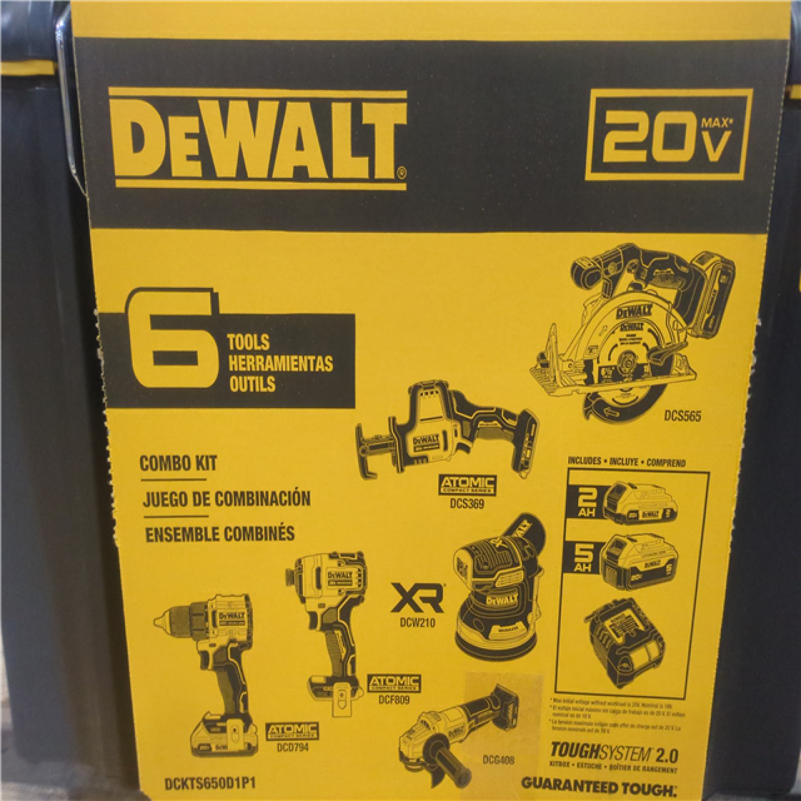 CALIFORNIA NEW DeWalt 6 tool Combo Kit