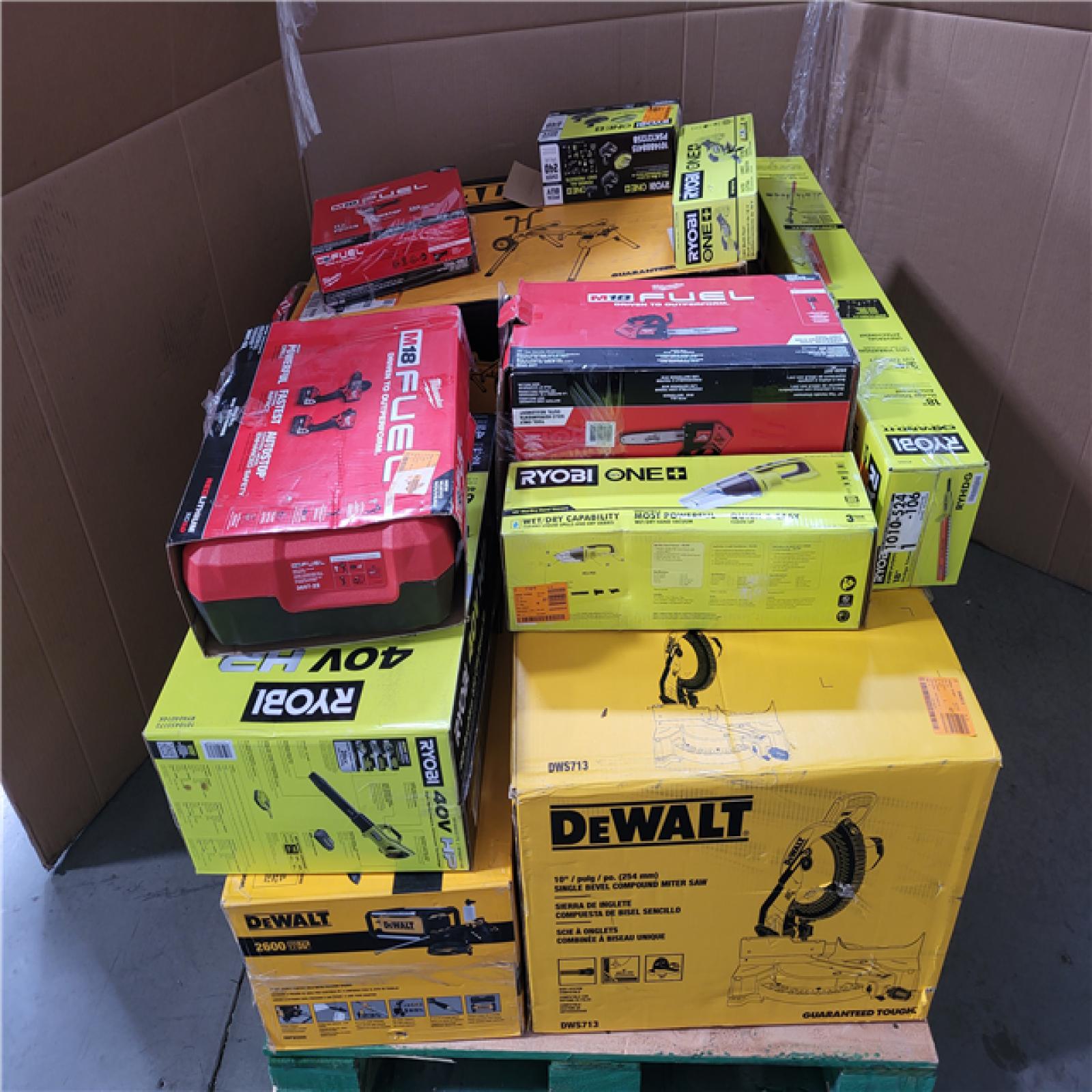 CALIFORNIA AS-IS TOOL PALLET