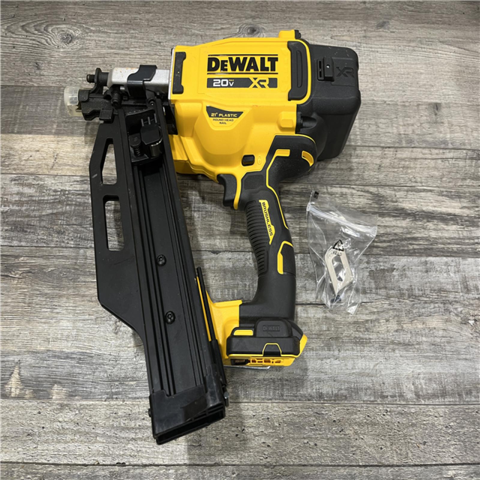 AS-IS DEWALT 20-Volt 21° Cordless Framing Nailer (Tool-Only)