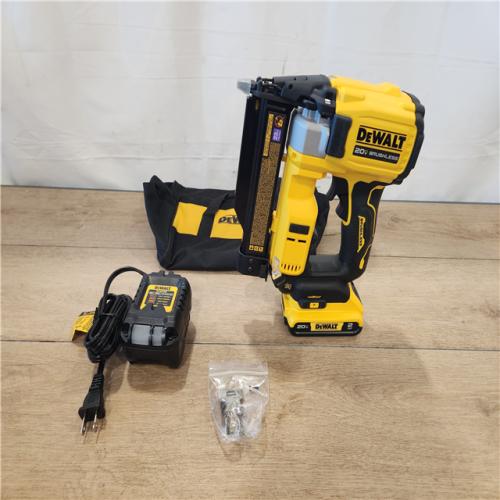 AS-IS- DEWALT ATOMIC 20V MAX Lithium Ion Cordless 23 Gauge Pin Nailer Kit