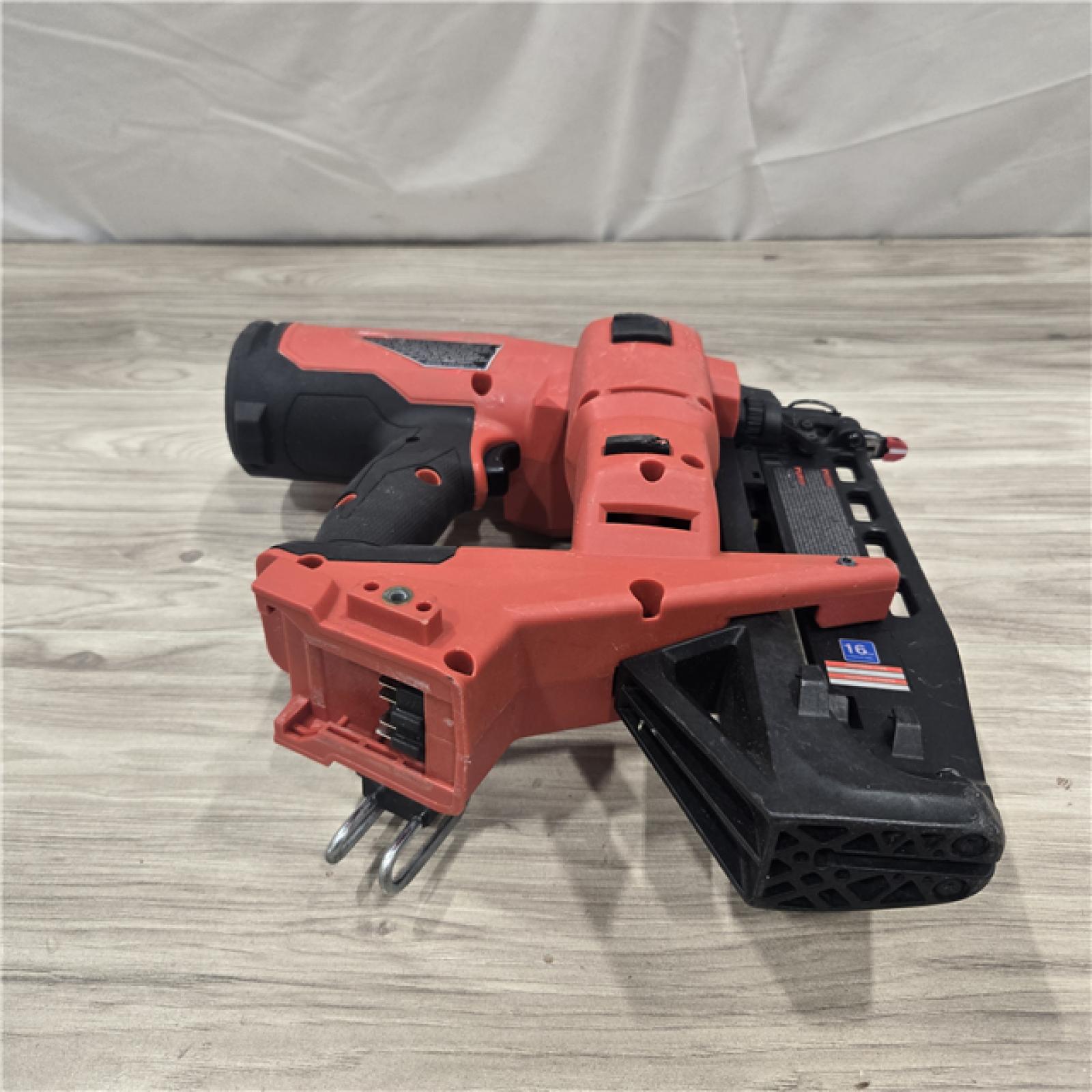 AS-IS MILWAUKEE 16 GAUGE STRAIGHT FINISH NAILER (TOOL ONLY)
