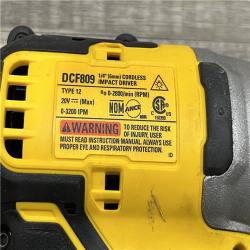 AS-IS DEWALT Atomic 20V Max Lithium-Ion Brushless Cordless Compact 1/4 in. Impact Driver Kit