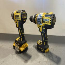 AS-IS - DEWALT 20V MAX Cordless Brushless Hammer Drill/Driver 2 Tool Combo Kit