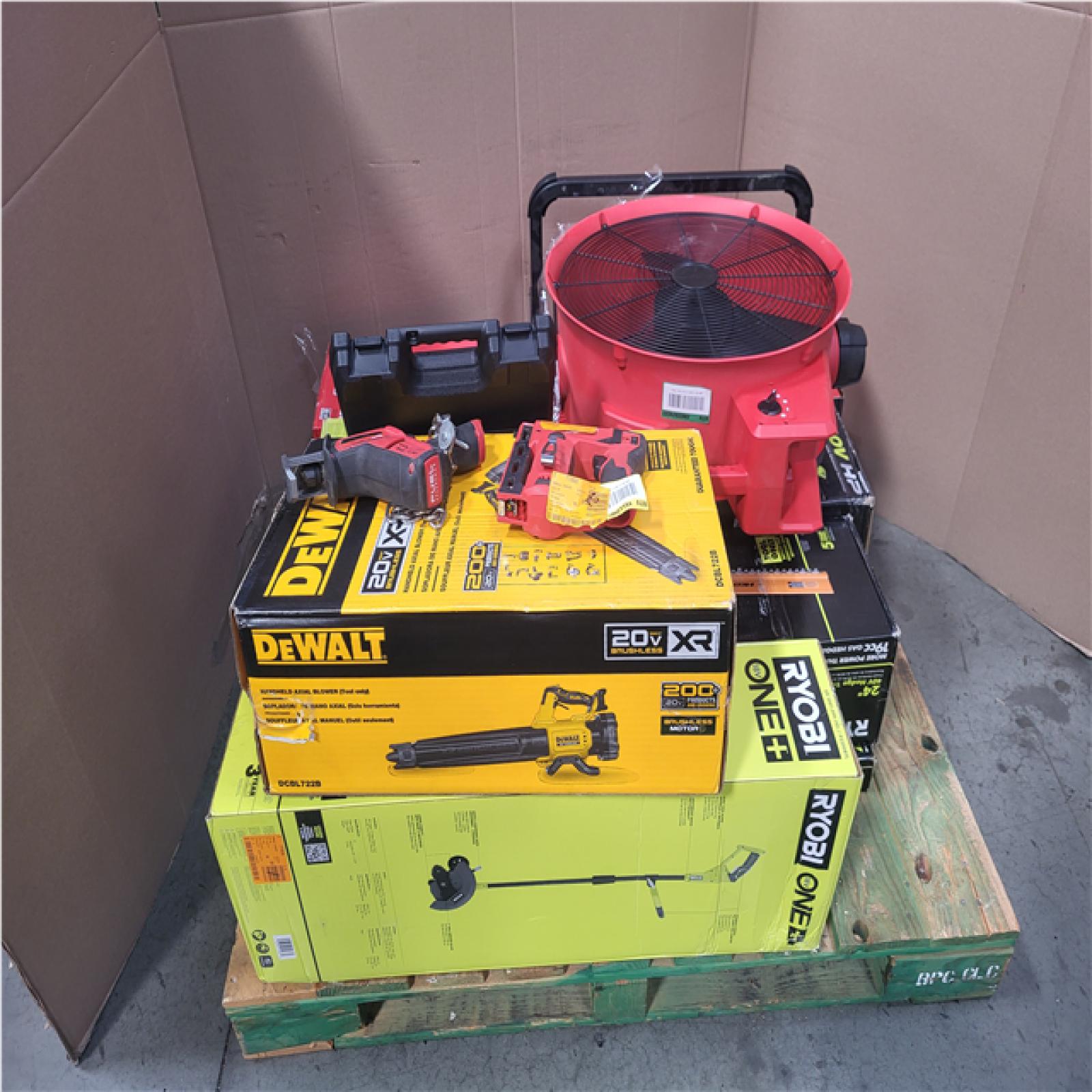 CALIFORNIA AS-IS TOOL PALLET